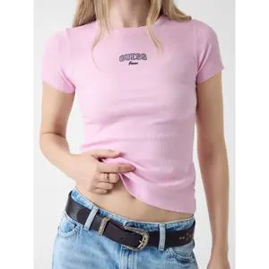Women's T-shirt Guess Embro image-4