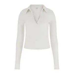 Women's long-sleeved polo shirt Guess Cristina image-0
