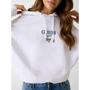 Women's crop hoodie Guess Baker image-4