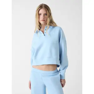 Sweatshirt woman Guess GJ Cropped image-1