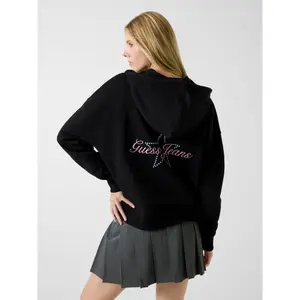 Women's zip-up hoodie Guess image-2