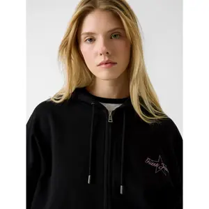 Women's zip-up hoodie Guess image-4
