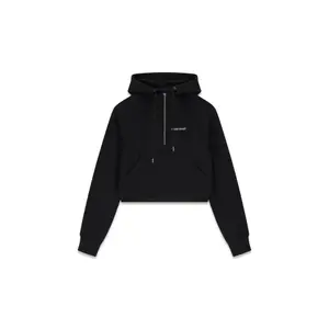 Women's half-zip hooded sweatshirt Guess image-0