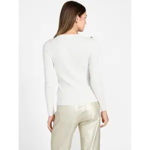 Buttoned sweater for women Guess Logo Vonn image-4