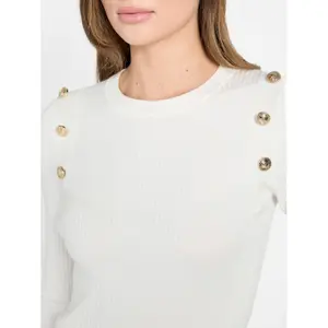 Buttoned sweater for women Guess Logo Vonn image-5