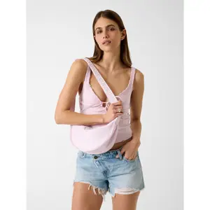 Sac bandoulière en nylon femme Guess image-4
