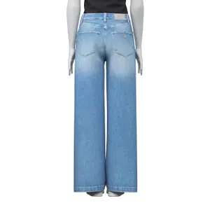 Wide Leg Women's Jeans Guess Bellagio image-3