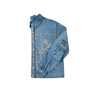 Women's long sleeve shirt Guess Leona image-1