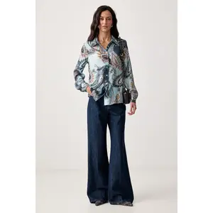 Langarm-Bluse Damen Guess New Clouis image-3