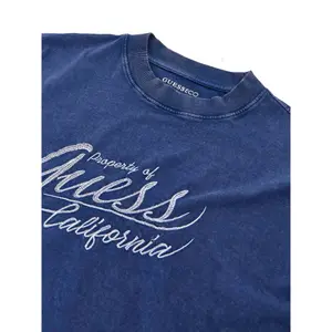 Women's denim T-shirt Guess image-2