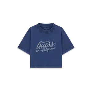 Women's denim T-shirt Guess image-0