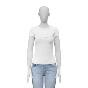 Women's T-shirt Guess Gliter image-1