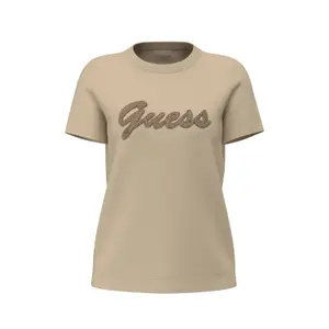 Women's T-shirt Guess Beads Script image-1