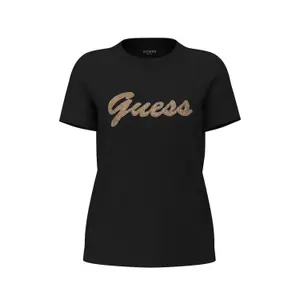 Women's T-shirt Guess Beads Script image-0