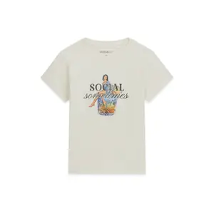 Women's T-shirt Guess Social Drink R5 image-0
