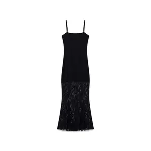 Robe lunga con spalline e pizzo donna Guess Evelyn