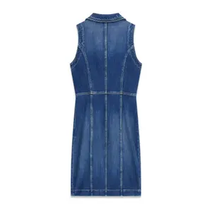 Vestito donna in denim Guess Destiny image-3