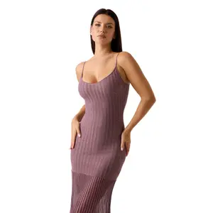 Women's long dress Guess Meena Ribbed image-4