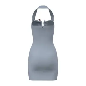 Obcisła sukienka damska Guess Halter Strap Melanie Novelt image-1