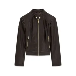 Giacca di pelle da donna Guess Marlene Caribou