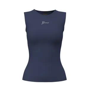 Women's round-neck tank top Guess Mini Logo image-1