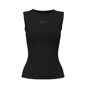 Women's round-neck tank top Guess Mini Logo image-1