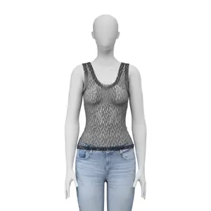 Women's lace tank top Guess Matilde image-1
