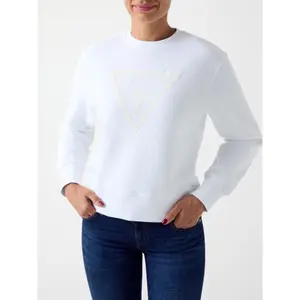 Sweatshirt woman Guess New Basic Triangle image-1
