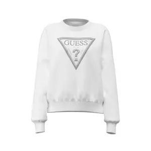 Sweatshirt femme Guess Triangle Glitter