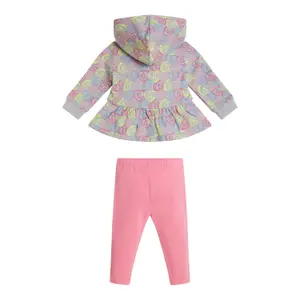 Baby girl sweatshirt and legging set Guess image-1