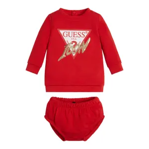 Baby girl dress + cullote set Guess Icon Active image-0