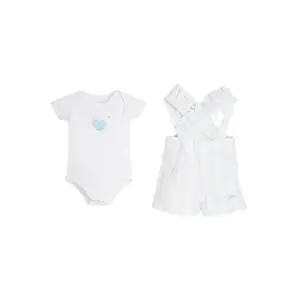 Baby girl bodysuit + shorts Guess image-0