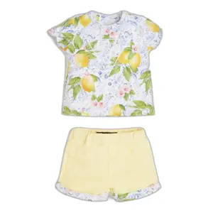 Baby girl t-shirt+shorts set Guess image-0