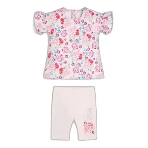 Baby girl t-shirt + leggings set Guess image-0