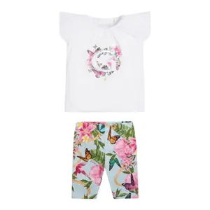 Baby girl t-shirt + leggings set Guess image-0