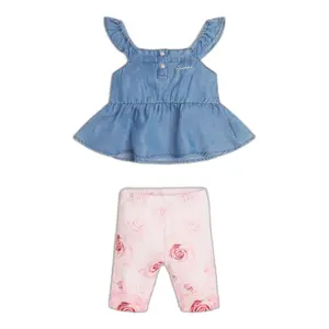 Baby girl t-shirt + leggings set Guess image-0