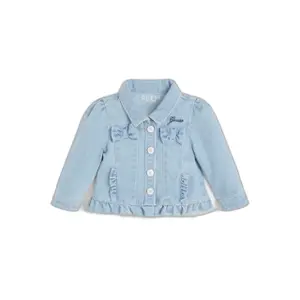 Baby girl stretch denim jacket Guess image-0