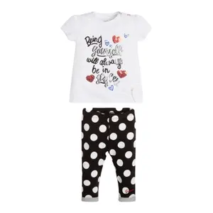 Baby girl t-shirt + leggings set Guess image-0