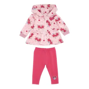 Baby girl sweatshirt + leggings set Guess image-0