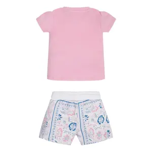 Baby girl t-shirt + shorts set Guess image-0