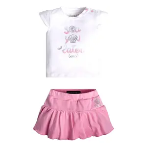 Baby girl t-shirt + skirt set Guess image-1