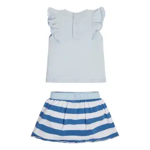 Baby girl t-shirt + skirt set Guess image-1