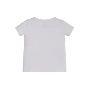 Organic soft jersey t-shirt baby girl Guess image-0
