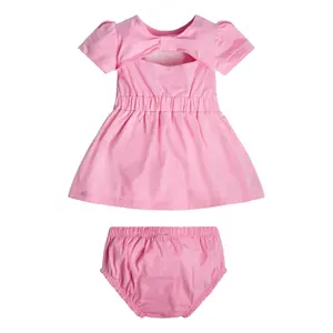 Baby girl dress and panties set Guess image-0