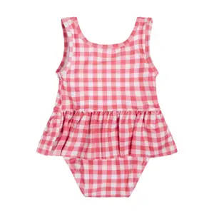 Baby girl 1-piece swimsuit Guess image-0