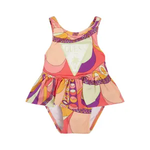 Baby girl 1-piece swimsuit Guess image-1