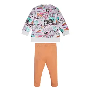 Set sweatshirt + pantalon bébé fille Guess Active IC2 French Terry image-0