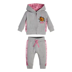 Establecer sweatshirt à capuche + pantalon bébé fille Guess Active image-0