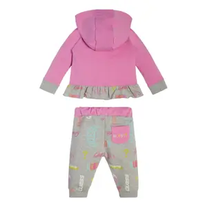Zusammen sweatshirt à capuche + pantalon bébé fille Guess Active image-1