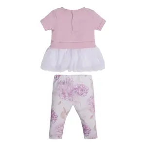 Set aus T-Shirt + legging bébé fille Guess image-1
